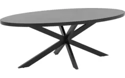 Goossens basic eettafel lecca zwart mango - 8260883-goossens-basic-lecce-eettafel-mango-zwart-15
