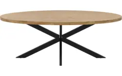 Goossens basic eettafel lecca bruin mango - 8260884-goossens-basic-lecce-eettafel-mango-bruin-16