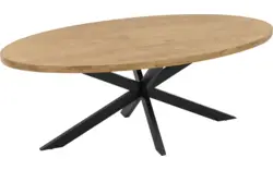 Goossens basic eettafel lecca bruin mango - 8260884-goossens-basic-lecce-eettafel-mango-bruin-15