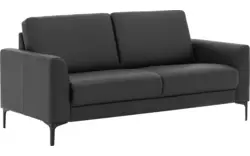 Goossens zitbank dallas zwart leer - 8260914-goossens-dallas-bank-leer-zwart-02