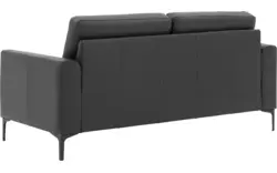 Goossens zitbank dallas zwart leer - 8260914-goossens-dallas-bank-leer-zwart-01