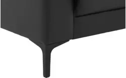 Goossens zitbank dallas zwart leer - 8260914-goossens-dallas-bank-leer-zwart-01
