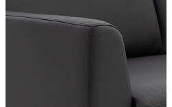 Goossens zitbank dallas zwart leer - 8260914-goossens-dallas-bank-leer-zwart-01