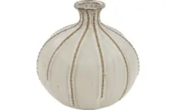 Goossens vaas stephanie wit keramiek - 8260974-goossens-stephanie-woon-accessoires-keramiek-01