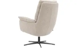 Goossens draaifauteuil finn beige stof - 8261025-goossens-finn-fauteuil-stof-01