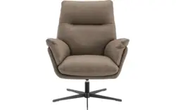 Goossens draaifauteuil finn bruin leer - 8261027-goossens-finn-fauteuil-leer-02