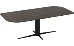 Goossens eettafel levi bruin eiken - 8261048-goossens-levi-eettafel-eiken-bruin-01