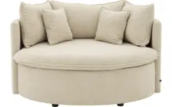 Goossens fauteuil bonbon beige stof - 8261050-goossens-bonbon-fauteuil-stof-01