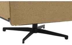Goossens basic draaifauteuil lygo bruin stof - 8261072-goossens-basic-lygo-fauteuil-stof-15