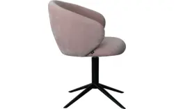 Goossens eetkamerstoel noomi roze stof - 8261249-goossens-noomi-eetkamerstoel-stof-roze-01